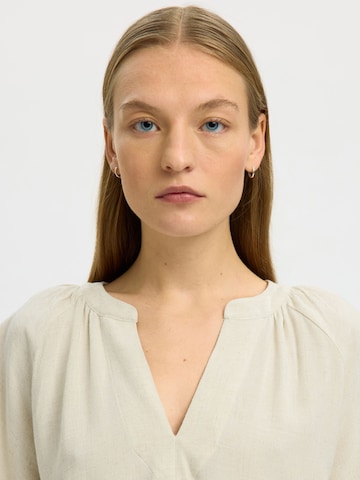 Chemisier SELECTED en blanc