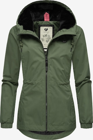 Ragwear - Casaco outdoor 'Danka' em verde: frente