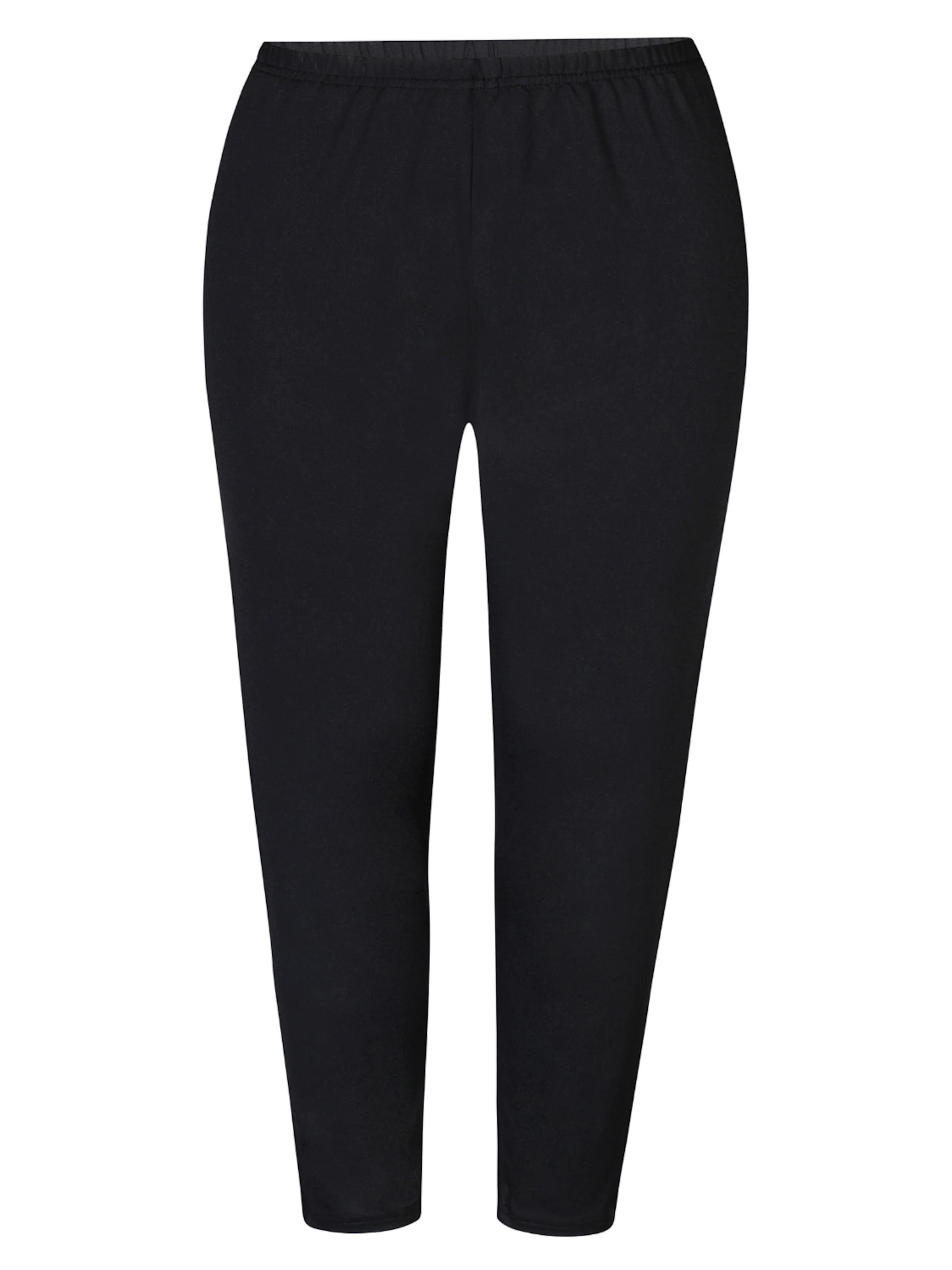 Zhenzi Slimfit Leggings 'Susa 596' in Zwart: voorkant