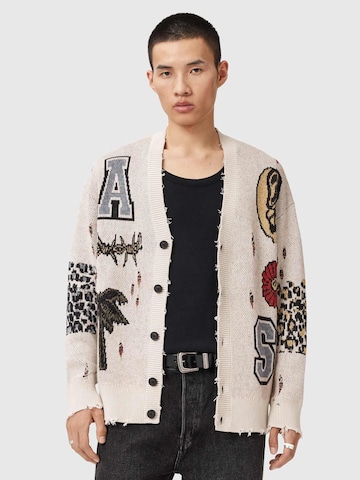 AllSaints - Cárdigan 'FOXX' en blanco: frente