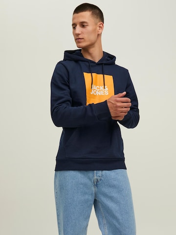 JACK & JONES Tréning póló 'Lock' - kék: elől