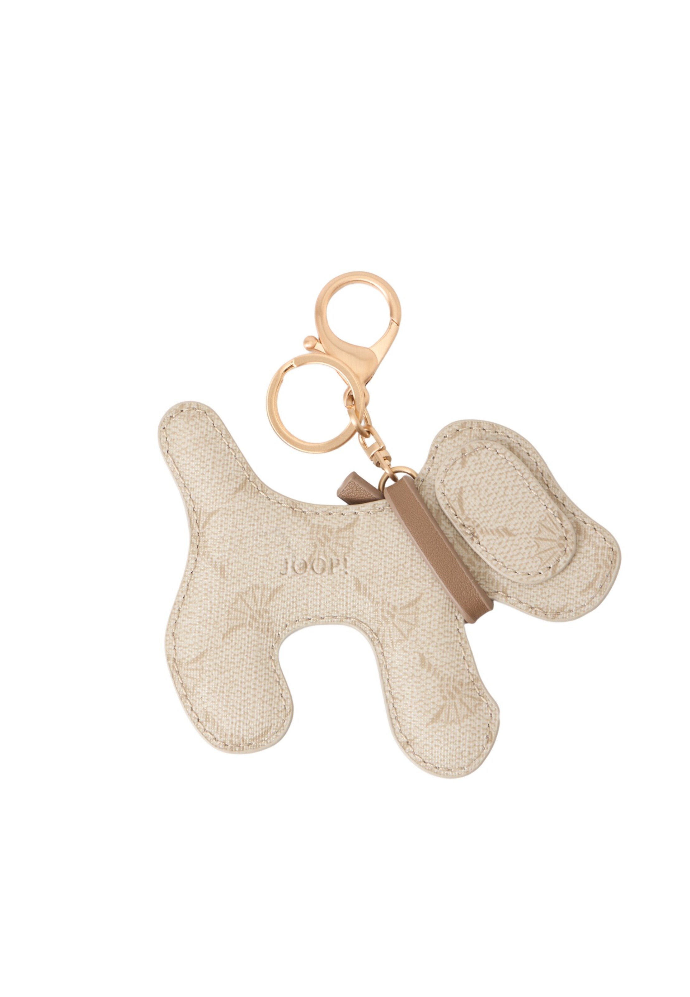 Porte-clés 'Lupo' JOOP! en beige : devant