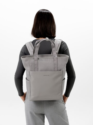 Kapten & Son Rucksack 'Lindby Diaper'‌‌ in Grau