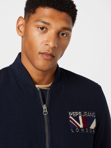 Pepe Jeans Between-Season Jacket 'GEORGE' in Blue