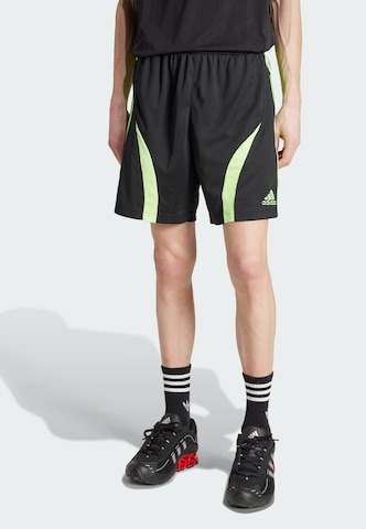 ADIDAS ORIGINALS Loosefit Shorts 'Teamgeist Adicolor' in Schwarz: Vorderseite