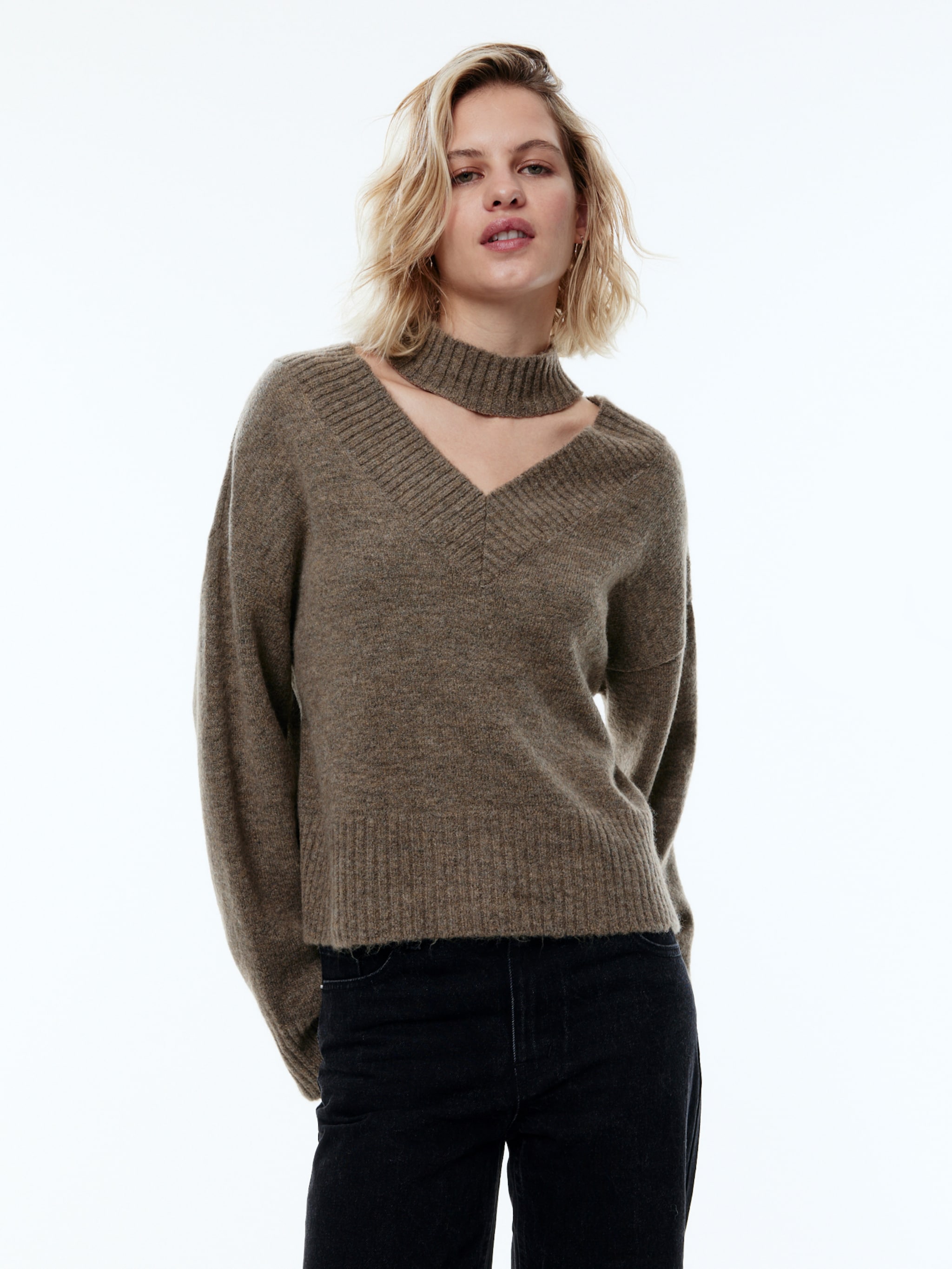 EDITED Producten Trui 'Wanja' Taupe