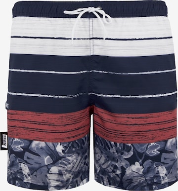 Luvanni Badeshorts 'Boardshorts Style 868' in Blau: Vorderseite