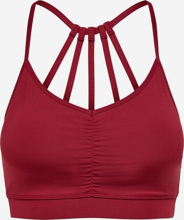 ONLY PLAY Bralette Sports Bra 'Nasha' in Red