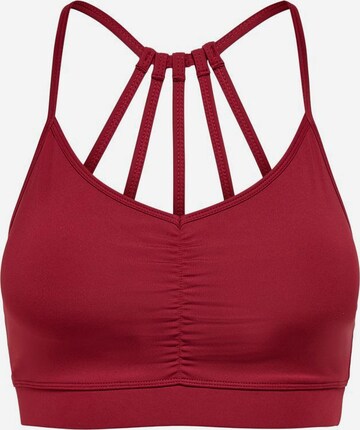 ONLY PLAY Bustier Sport bh 'Nasha' in Rood