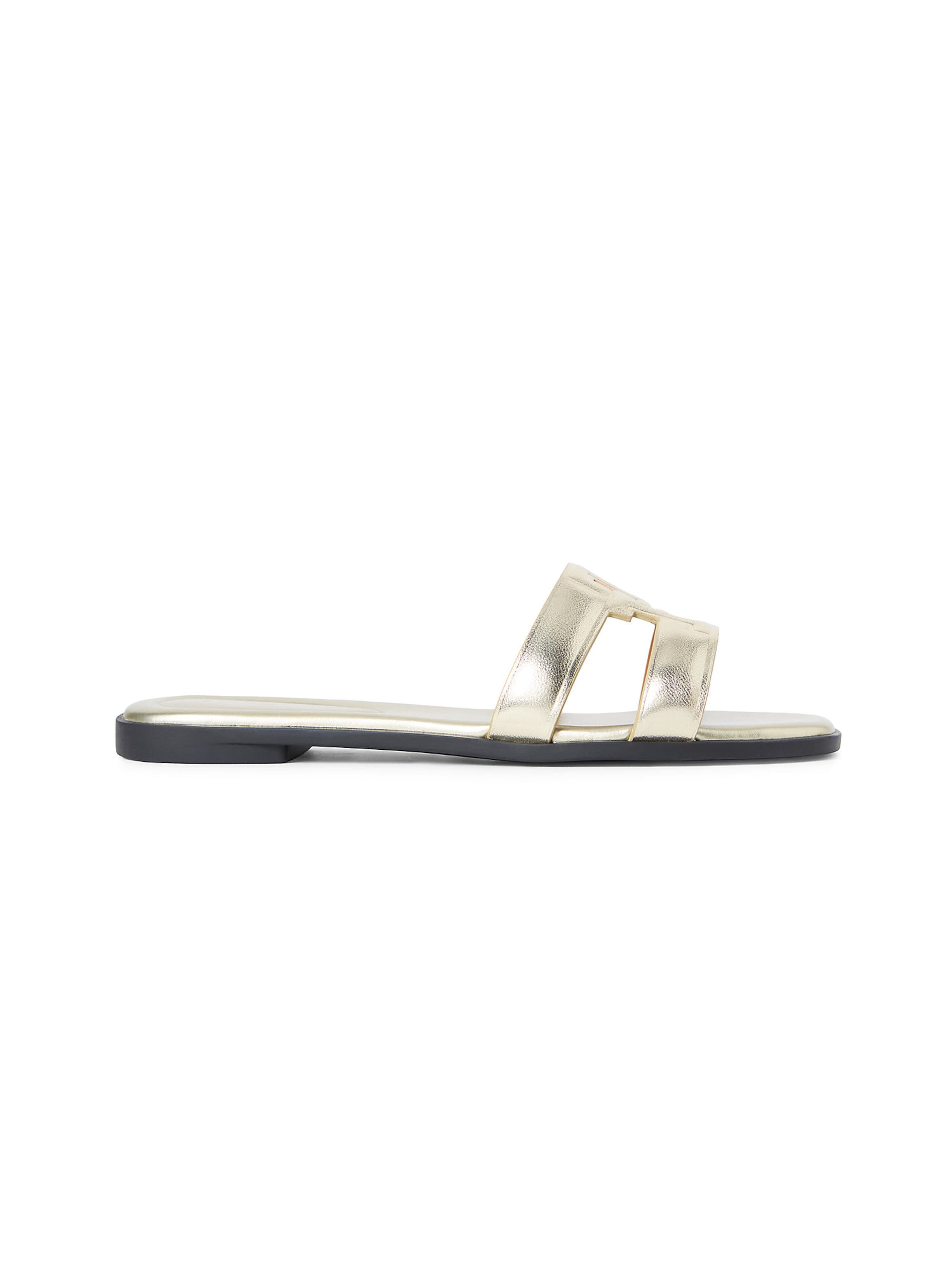 TOMMY HILFIGER Mule in Gold