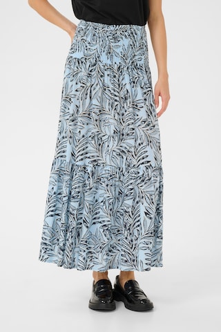 Kaffe Rok in Blauw: voorkant