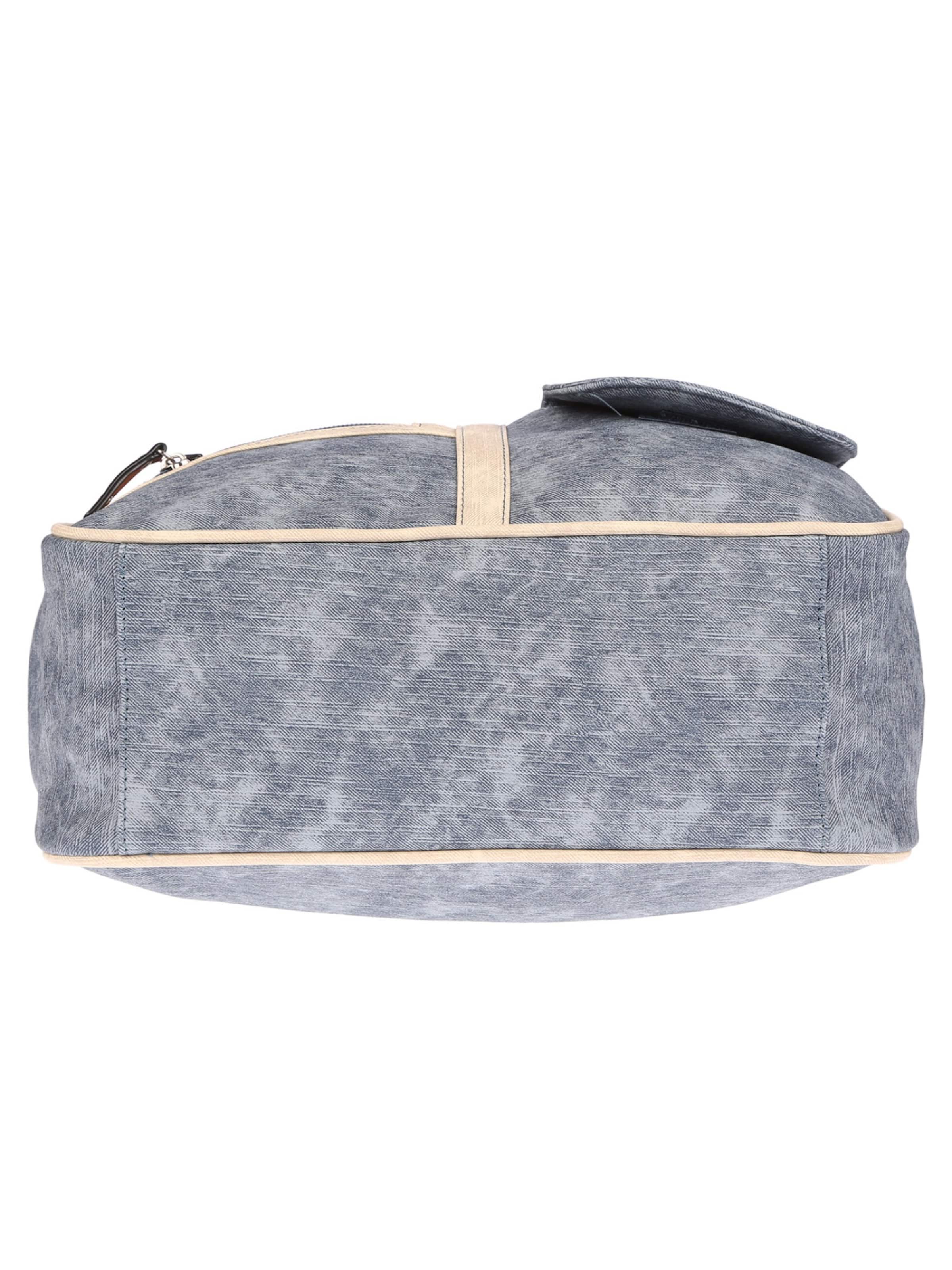 Christian Wippermann Handtasche 'Große Damen Tasche Umhängetasche Schultertasche'‌‌‌‌‌‌‌‌ in Blau