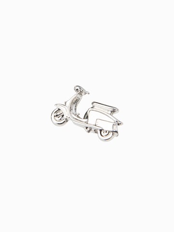 Ombre Brosch i silver: framsida