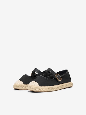 ONLY Espadrilles 'ONLKOPPA-5' in Black