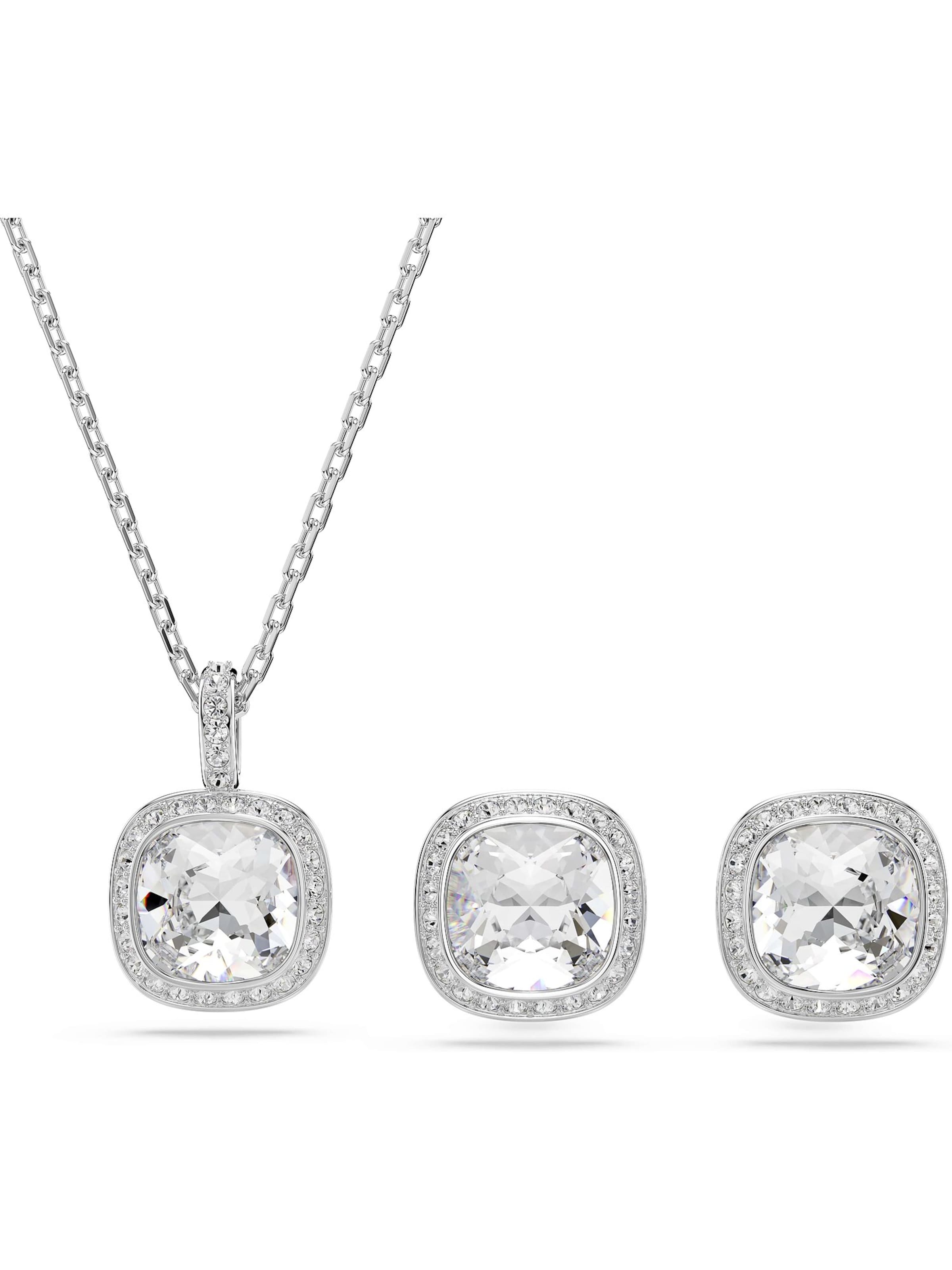 Swarovski Schmuckset in One Size in silber, Produktansicht