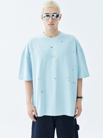 Maglietta 'Lakewood' di VAMOS CLO in blu: frontale