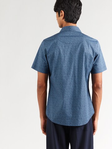 Coupe slim Chemise s.Oliver en bleu