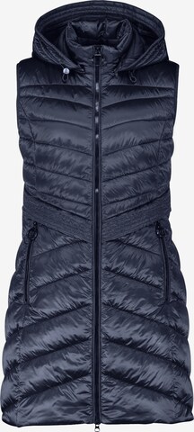 Betty Barclay Vest in Blue: front