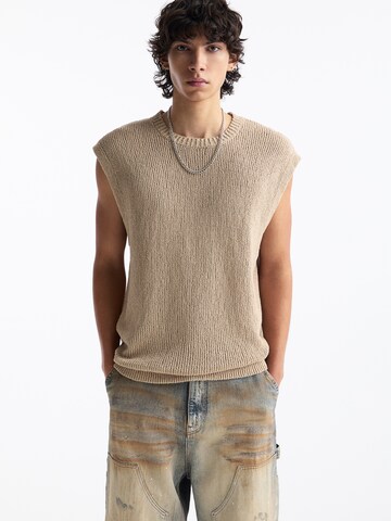 Pull&Bear Slipoveri värissä beige: edessä