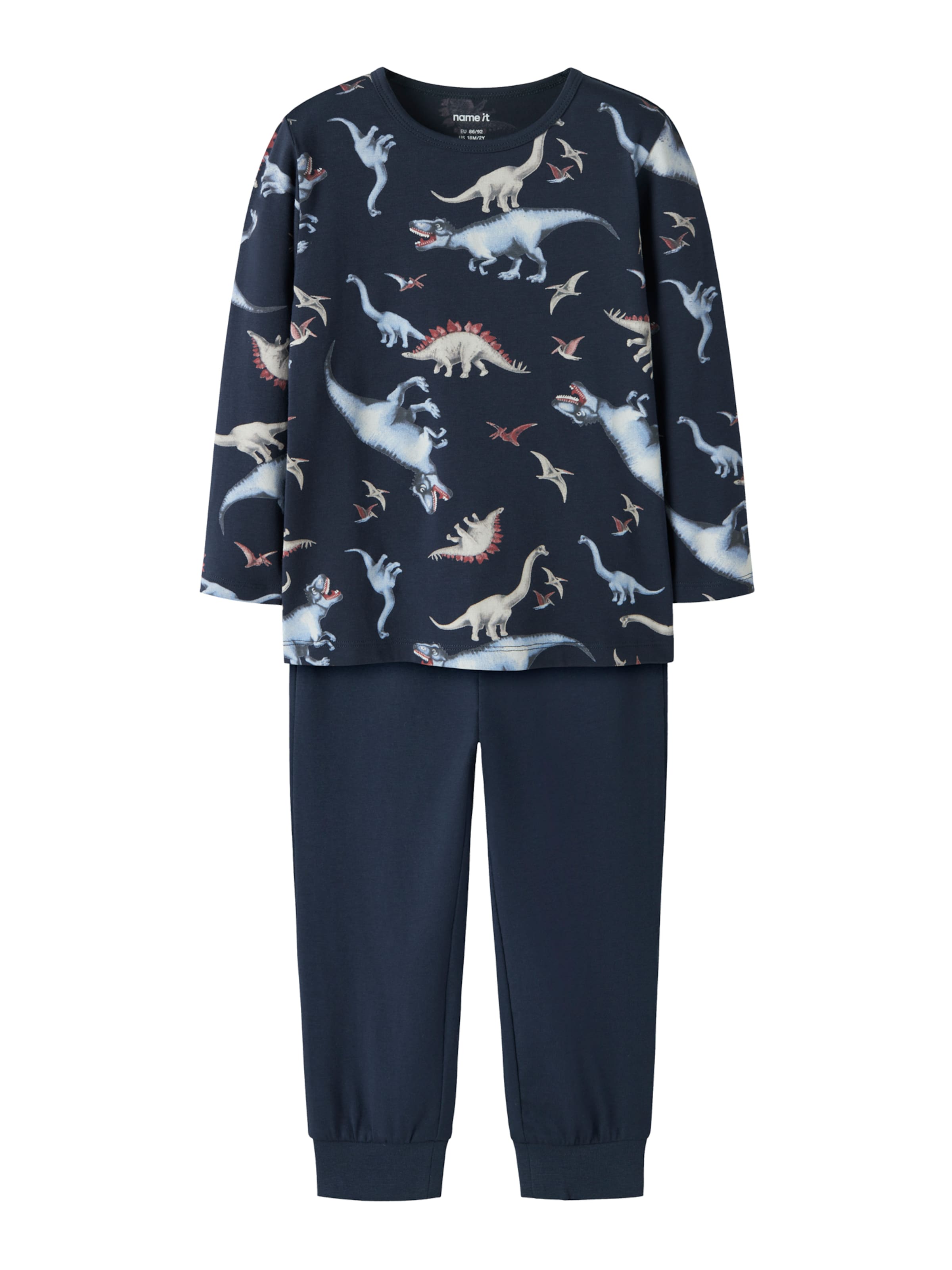 NAME IT - Pijama en azul: frente