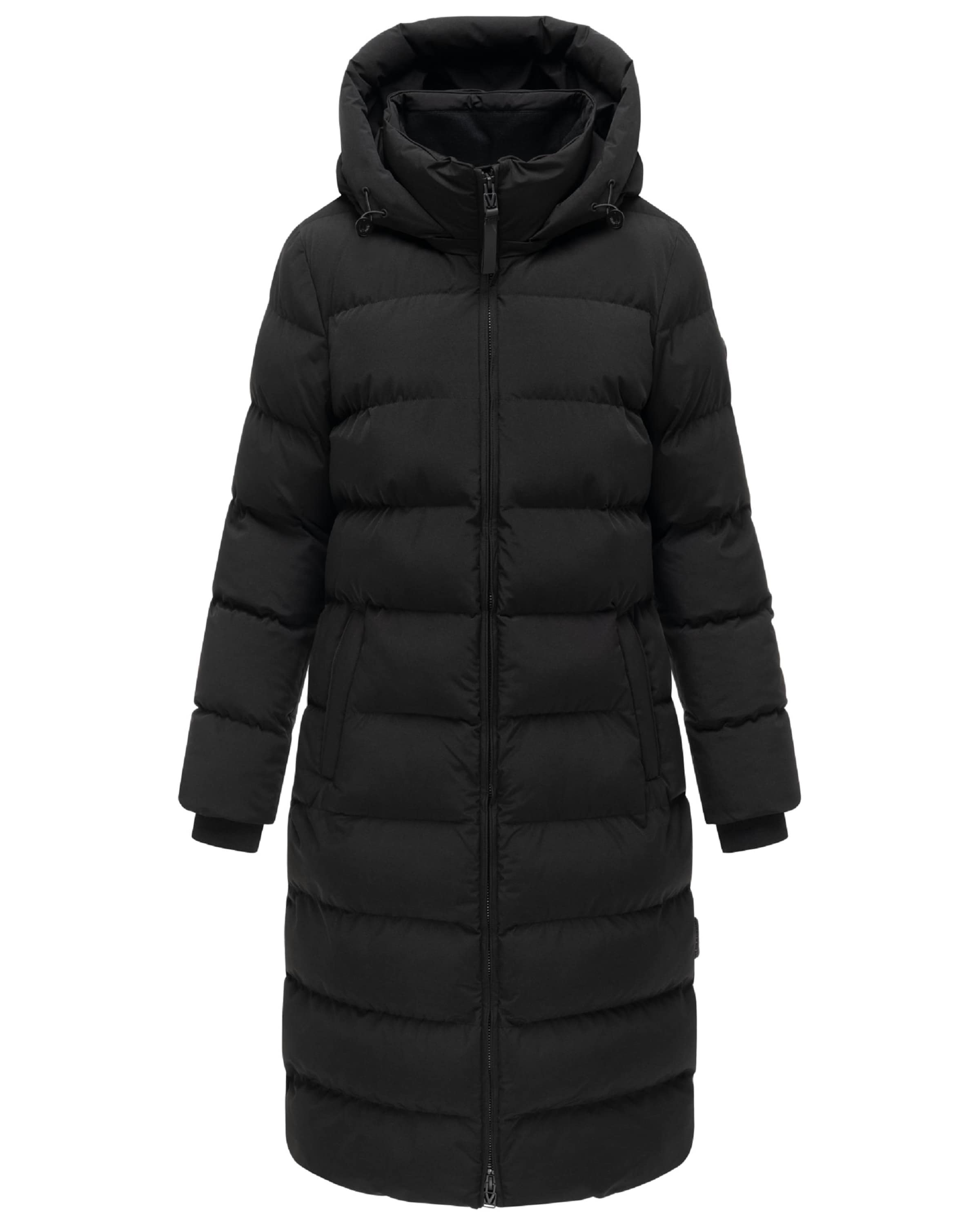 MARIKOO Raincoat 'Harukaa 16' in Black: front