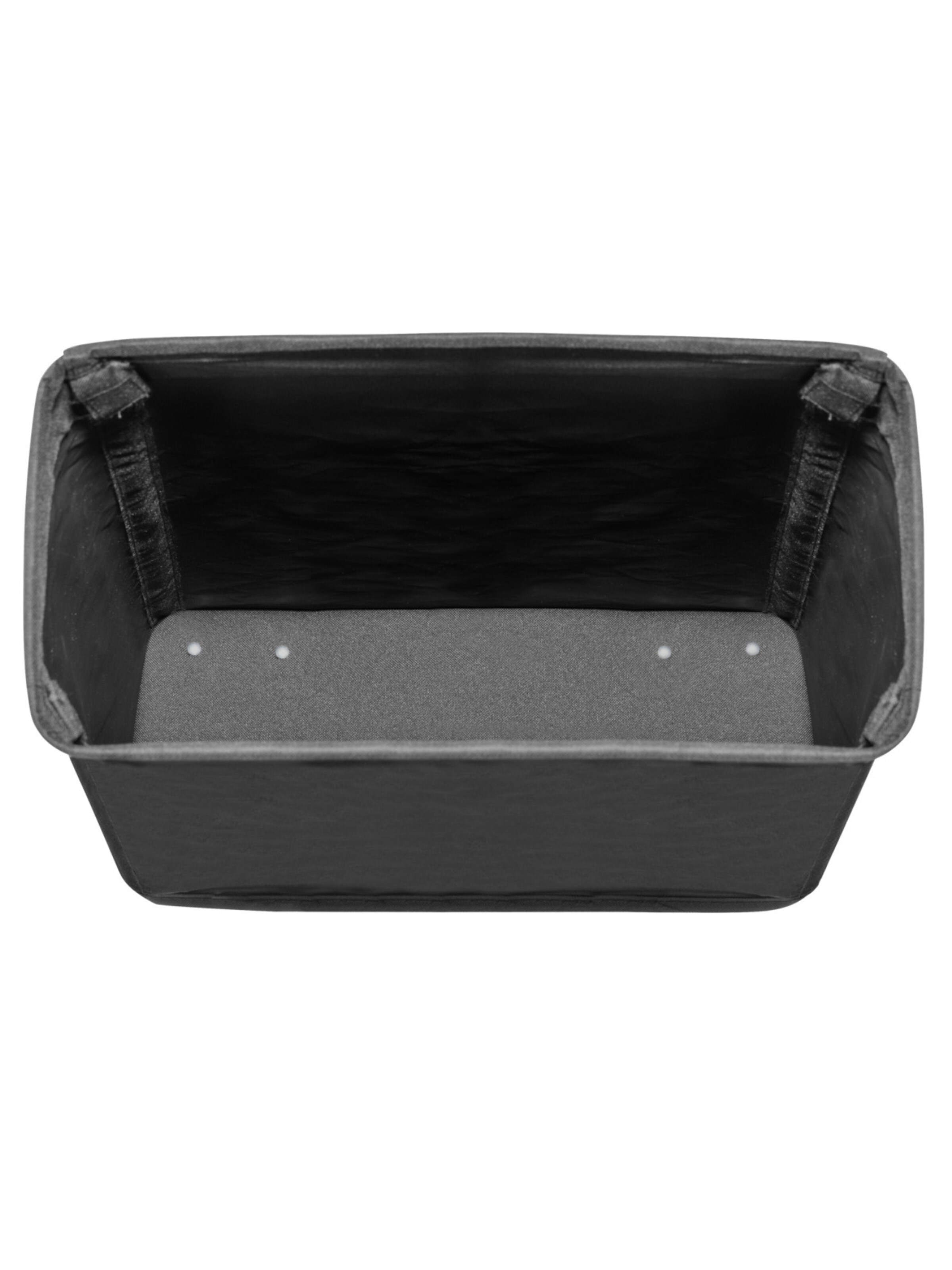 Wenko Wäschebehälter 'Corno' in Schwarz