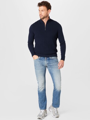 TOM TAILOR Sweater in Blue