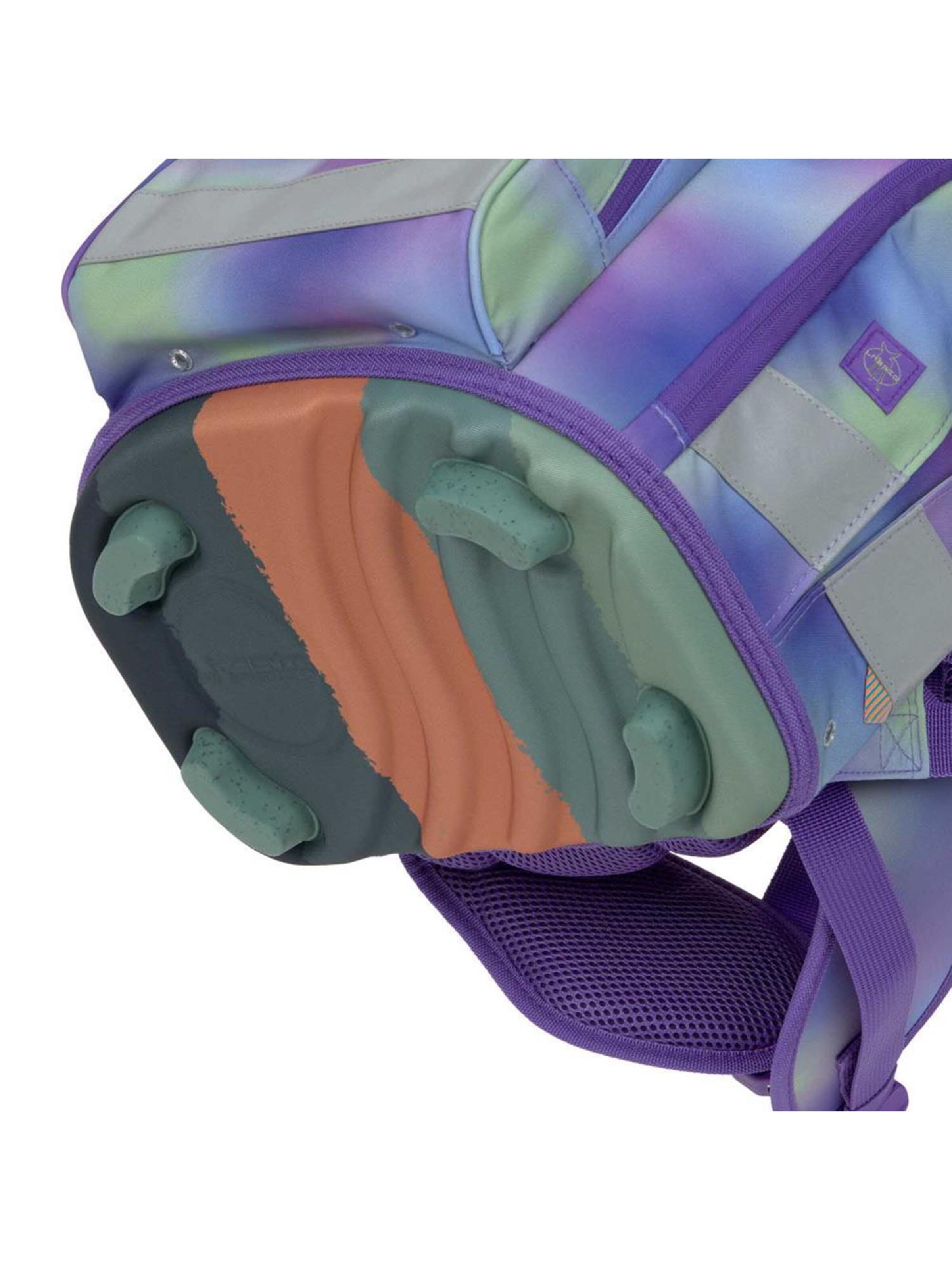 LÄSSIG Backpack 'Boxy' in Purple