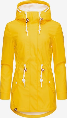 Ragwear Weatherproof jacket 'Monadis' in Yellow: front