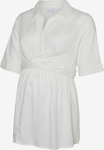 MAMALICIOUS Blouse 'Eline Lia' in White: front