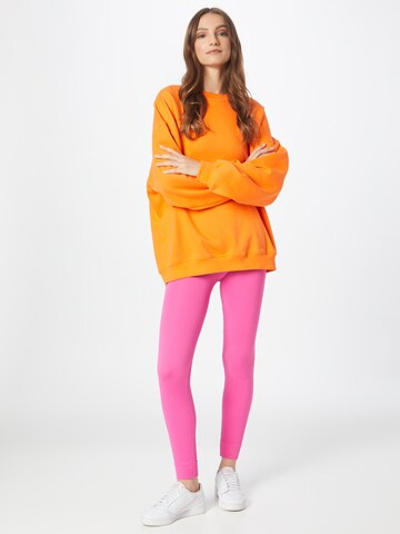ONLY PLAY Skinny Spodnie sportowe 'JAIA' w kolorze różowy