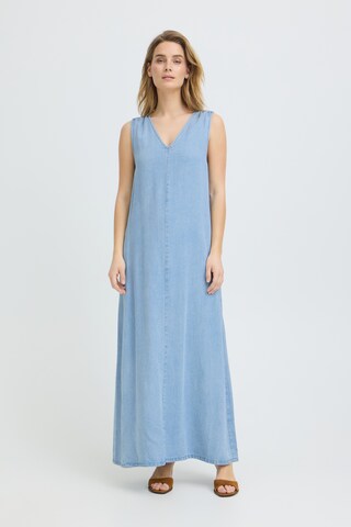 Pulz Jurk 'PZCHRISTA' in Blauw: voorkant