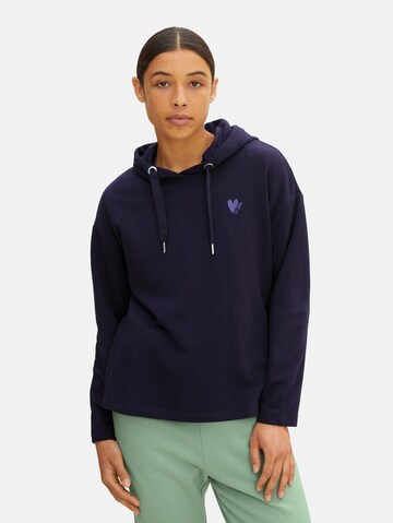 TOM TAILOR Sweatshirt in Blau