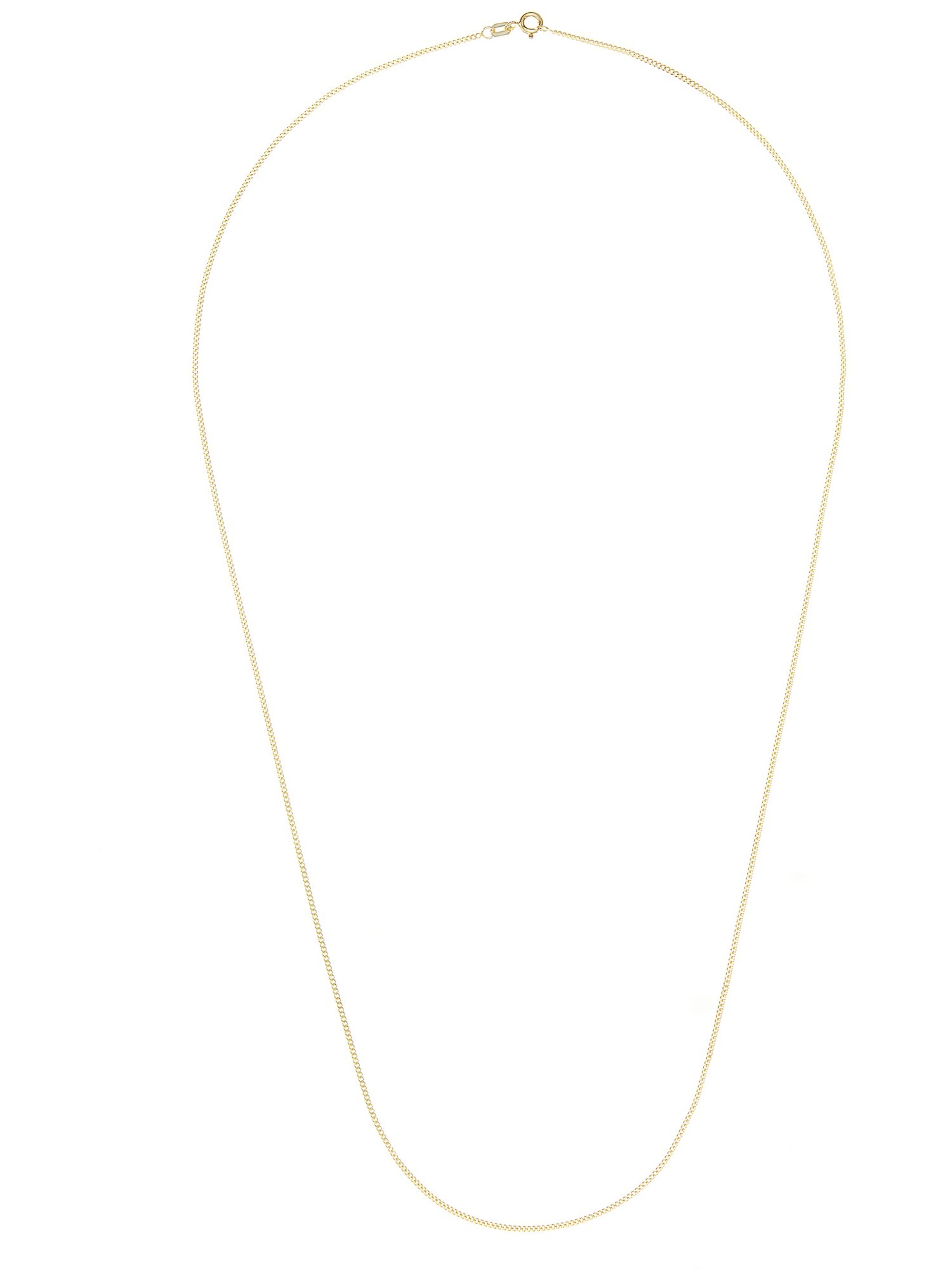 FAVS Necklace in Gold: front