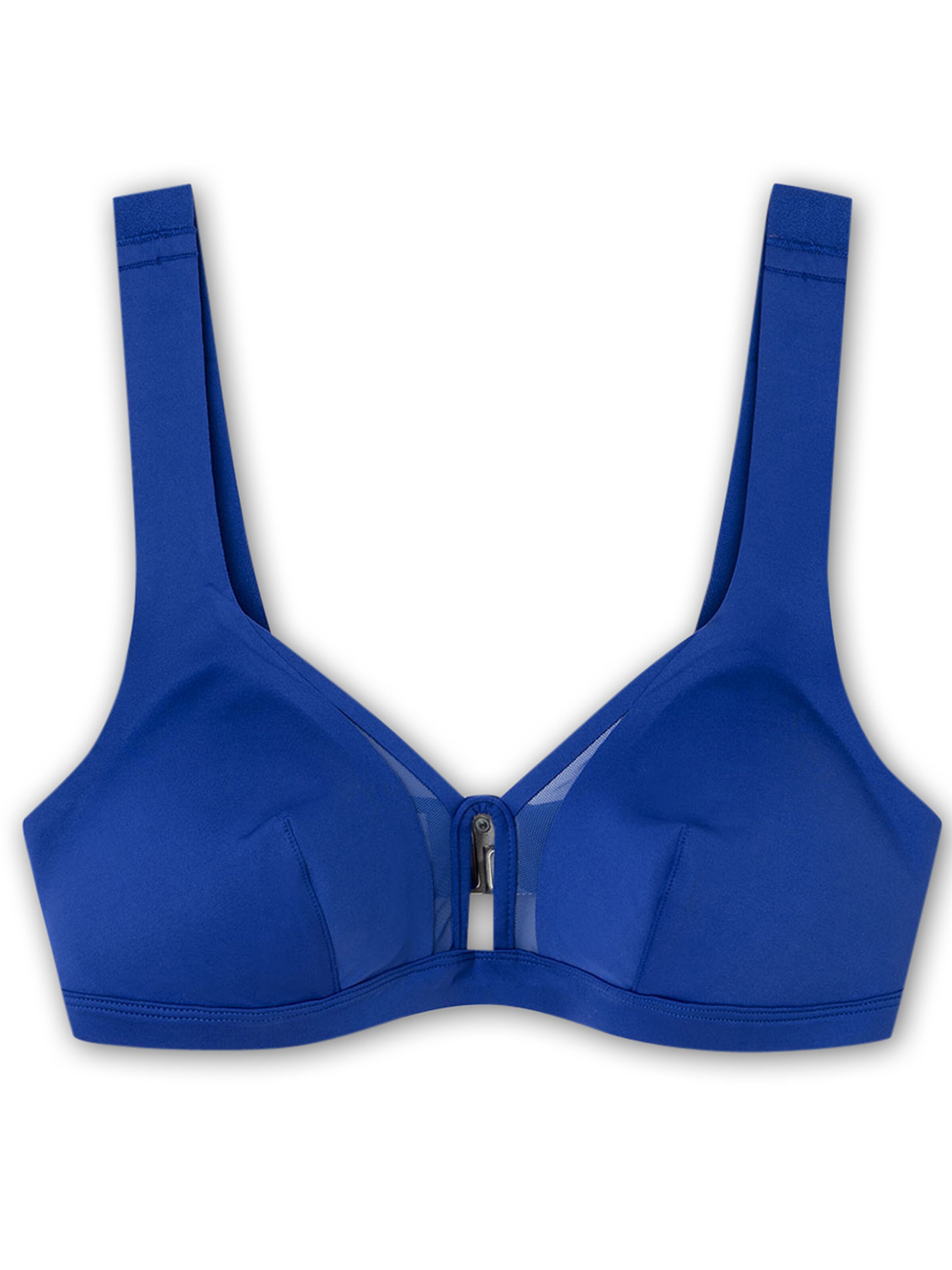 Gisela Бюстие Горнище на бански в синьо: отпред