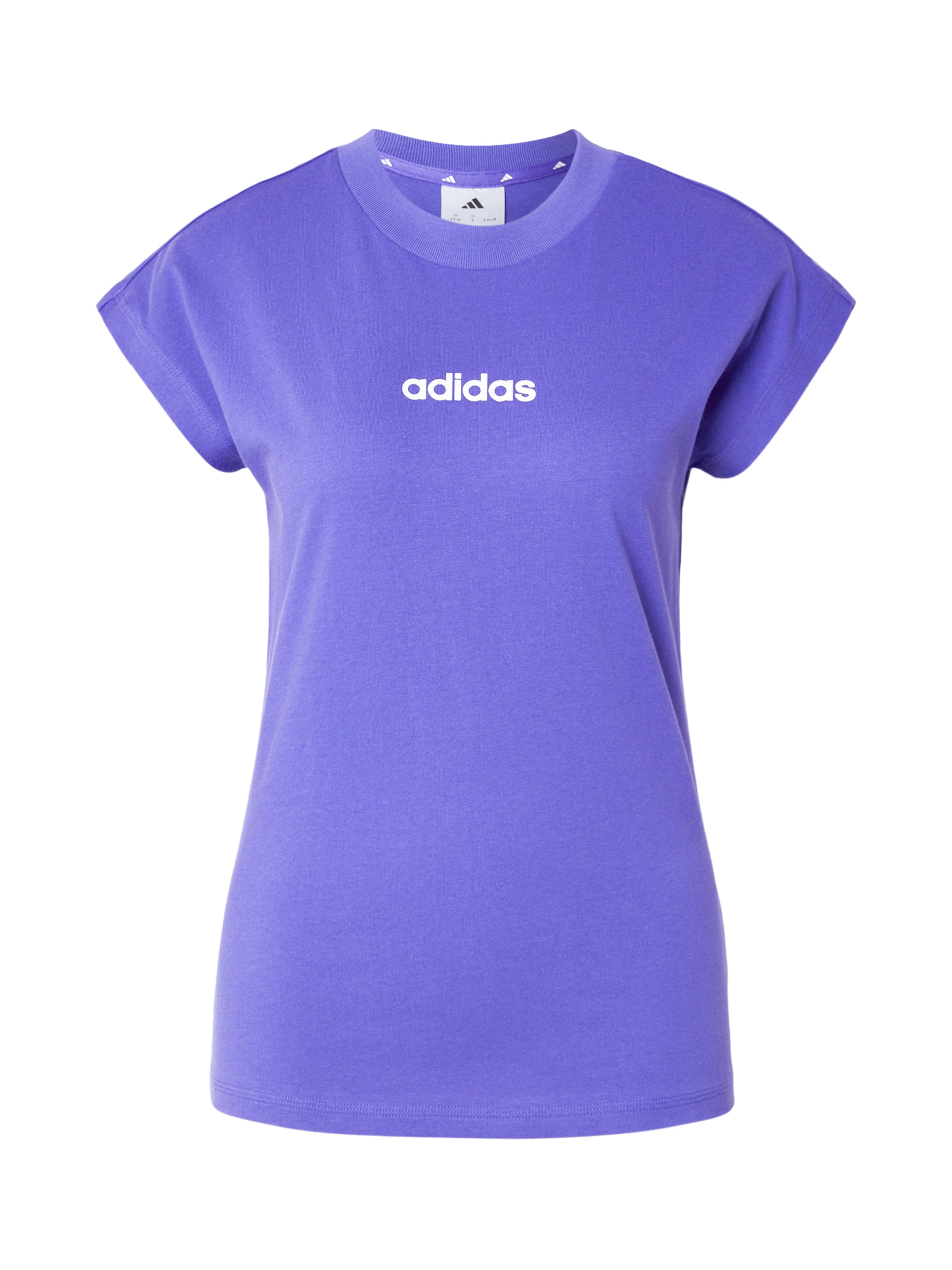 ADIDAS SPORTSWEAR Koszulka funkcyjna 'Essentials' w rozmiarze XS w kolorze fioletowo-niebieski / białym, Podgląd produktu