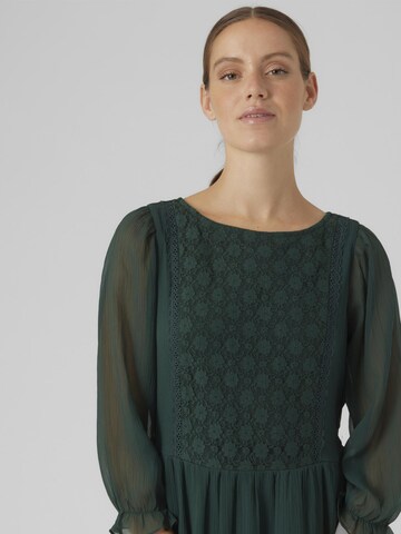 VERO MODA Jurk 'VIOLA' in Groen