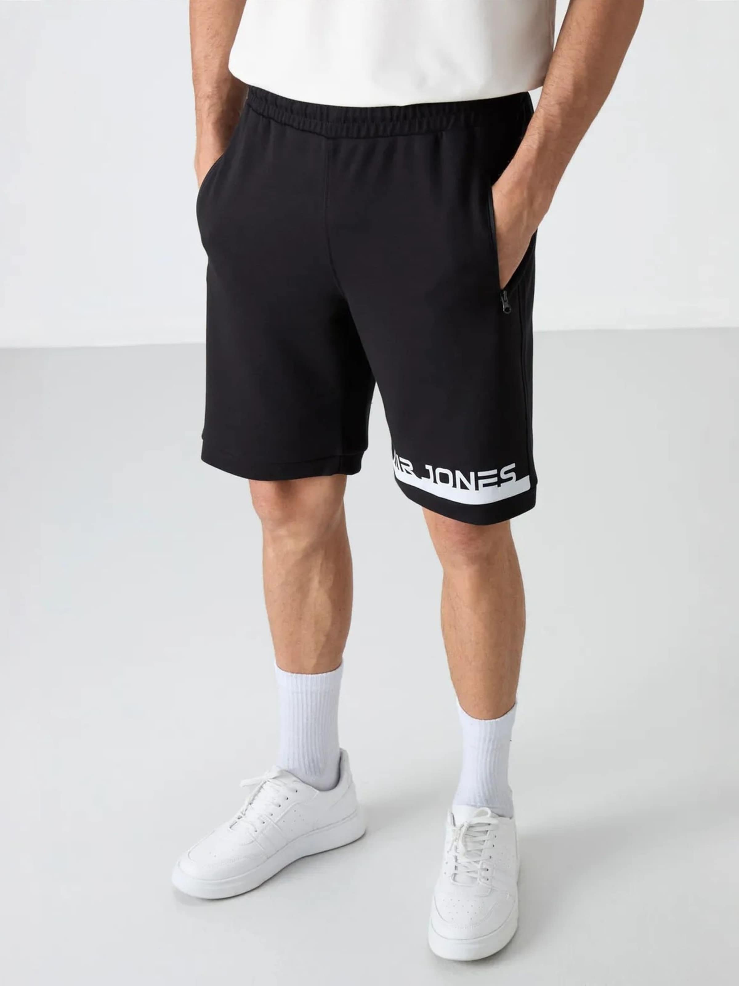 Tommy Life - Regular Calças em preto