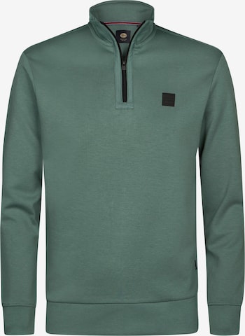 Petrol Industries Mikina – zelená: přední strana