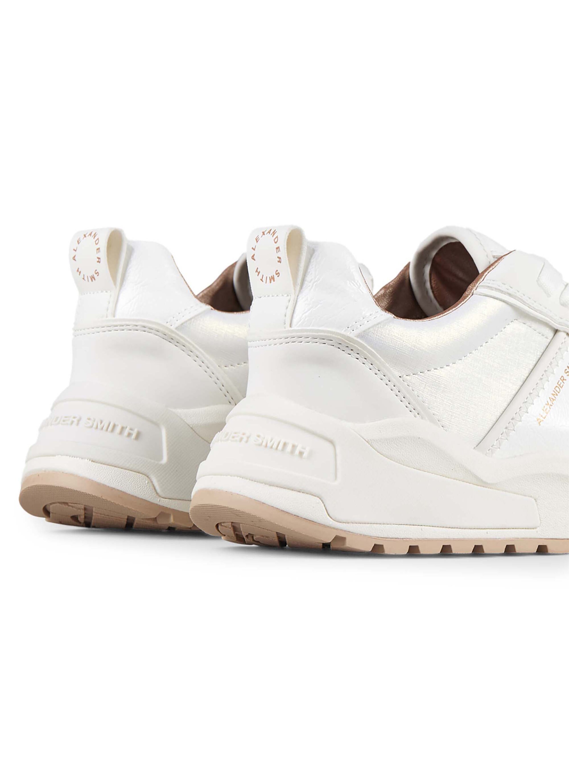 Baskets basses 'Eco-Dover Woman' Alexander Smith en blanc