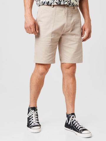 BURTON MENSWEAR LONDON Regular Shorts in Beige: predná strana