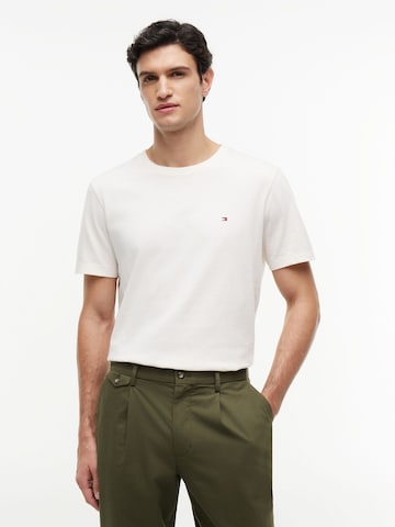 TOMMY HILFIGER Тениска 'ESS SEASONAL' в бежово: отпред