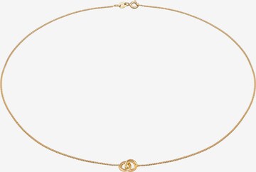 ELLI Necklace 'Kreis' in Gold: front