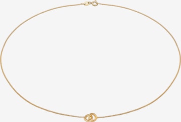 ELLI Necklace 'Kreis' in Gold: front