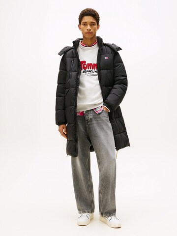 Manteau d’hiver Tommy Jeans en noir