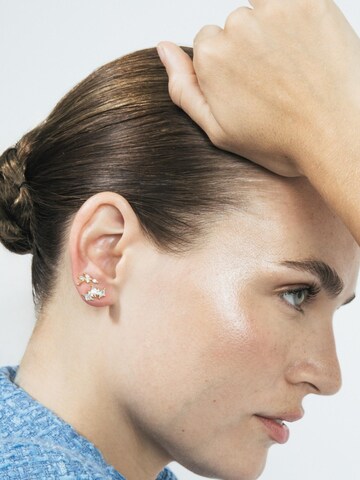 Luxenter - Piercings 'Curat' em ouro: frente