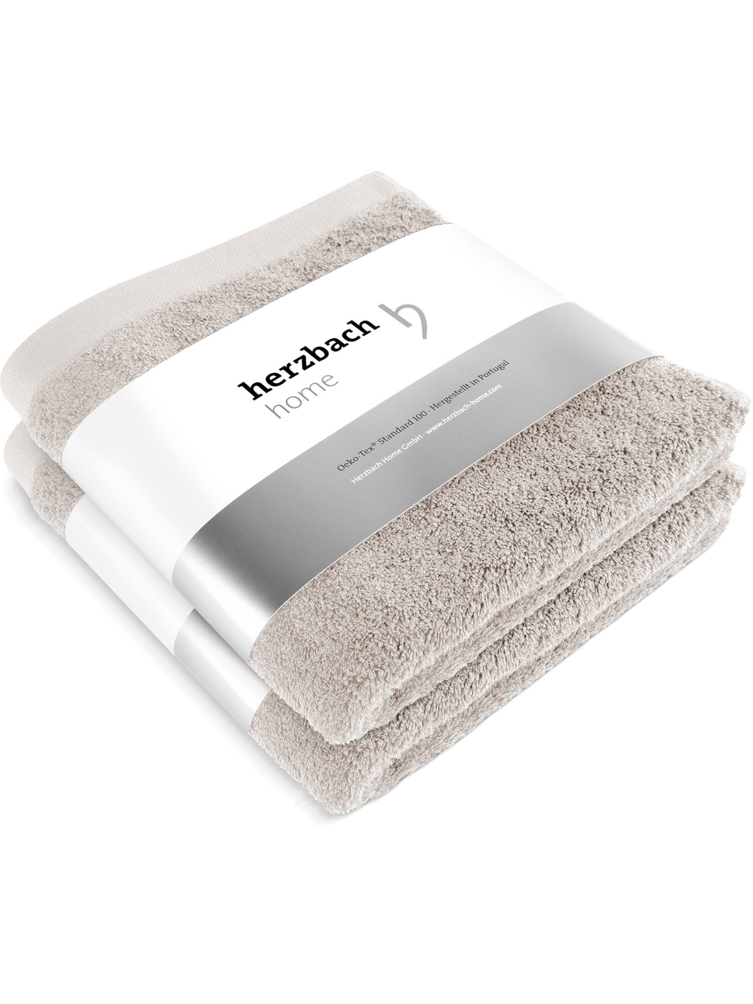 Herzbach home Set in Beige: voorkant