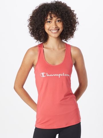 Champion Authentic Athletic Apparel Sporttop in Roze: voorkant