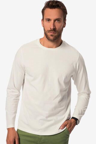 T-Shirt JP1880 en blanc : devant