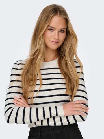 ONLY Pullover in Weiß